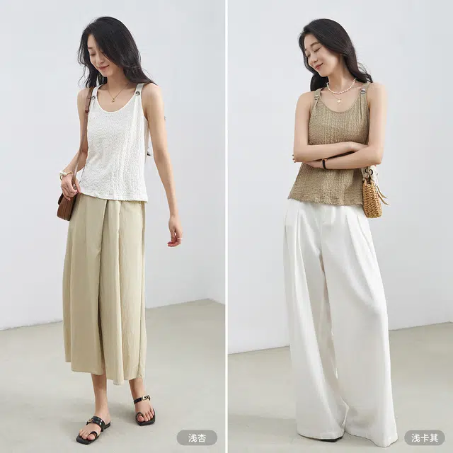 熙然 优雅简约时尚舒适百搭休闲背心 女款