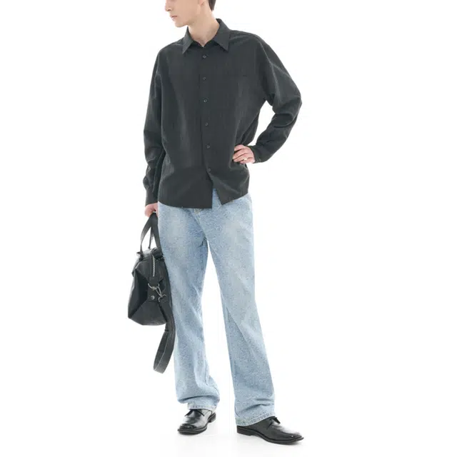 BESLOW RELAXED STRIPE SHIRT