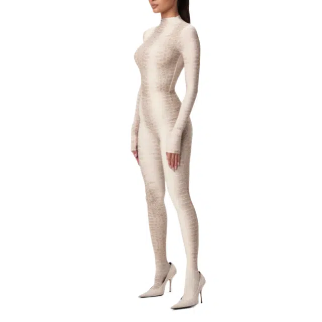 NAKED WARDROBE Print Tights Naked