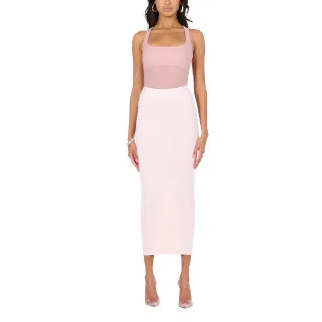 NAKED WARDROBE Midi Skirt NW