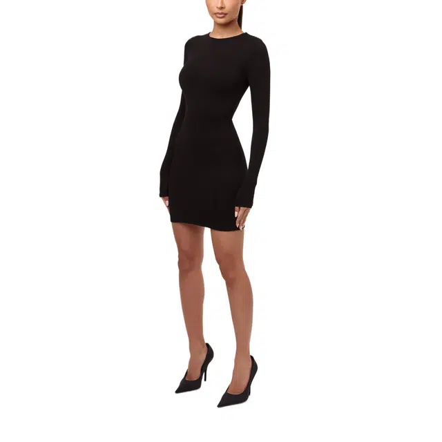 NAKED WARDROBE Bind Sculpt Mini Dress NW