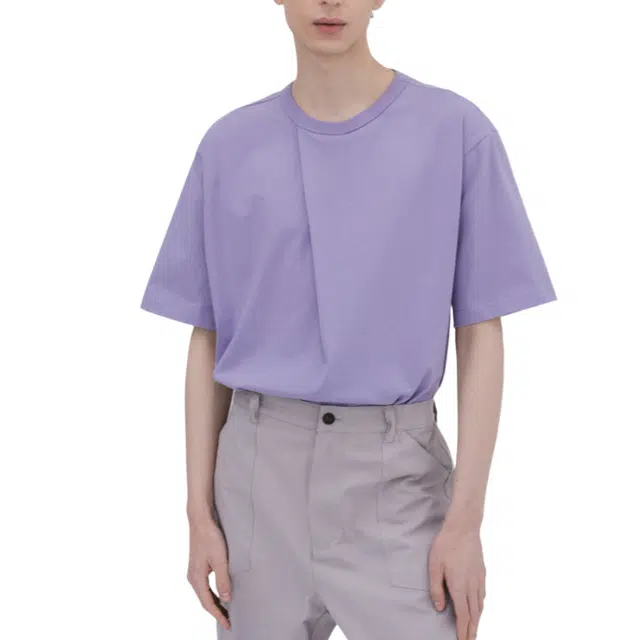 BESLOW OVERSIZED TUCK T-SHIRT T