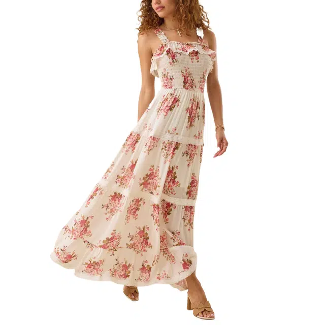 ALTAR'D STATE Maxi Dress Aspen Floral