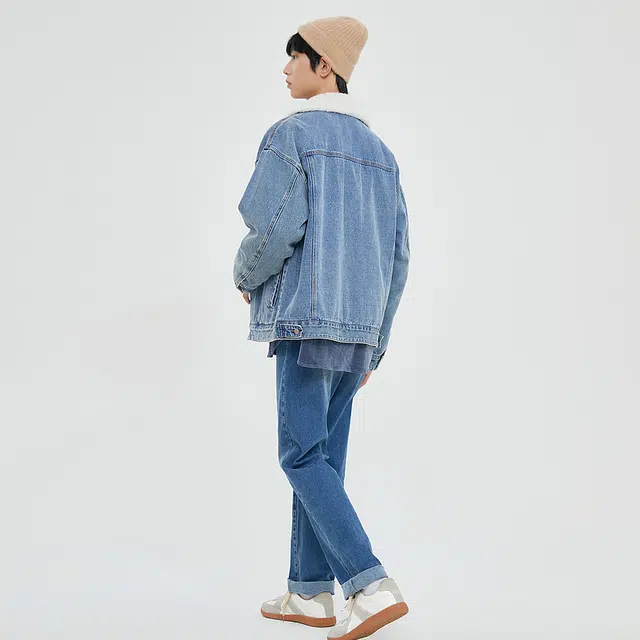 美特斯邦威 保暖复古外套棉服 男款