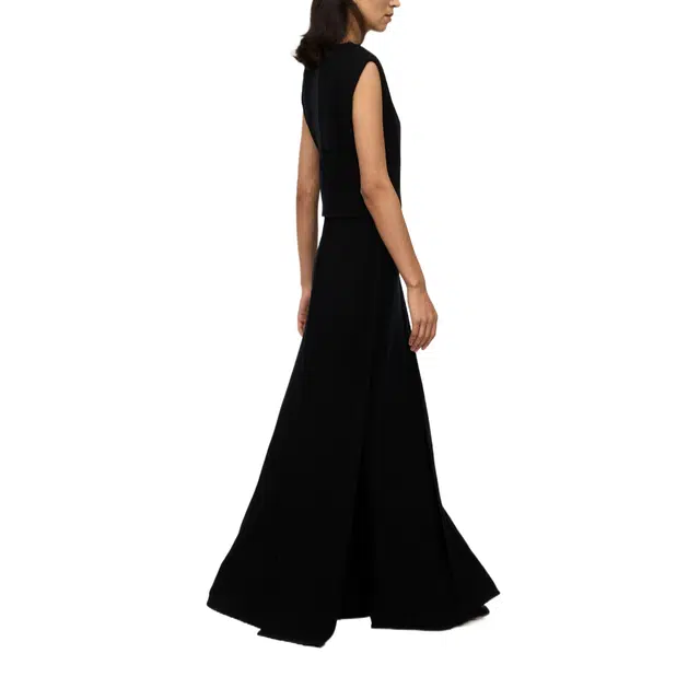 RUOHAN JET BLACK ILHA DRESS