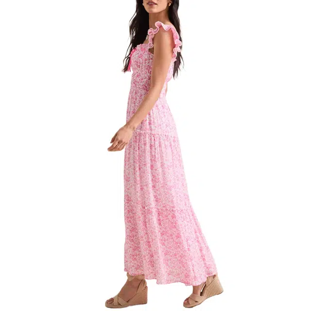 ALTAR'D STATE Elle Floral Maxi Dress