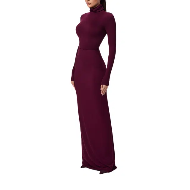 NAKED WARDROBE Long Maxi Skirt NW