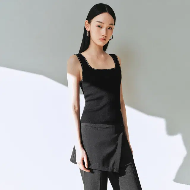 太平鸟 顺滑贴肤休闲简约背心 女款