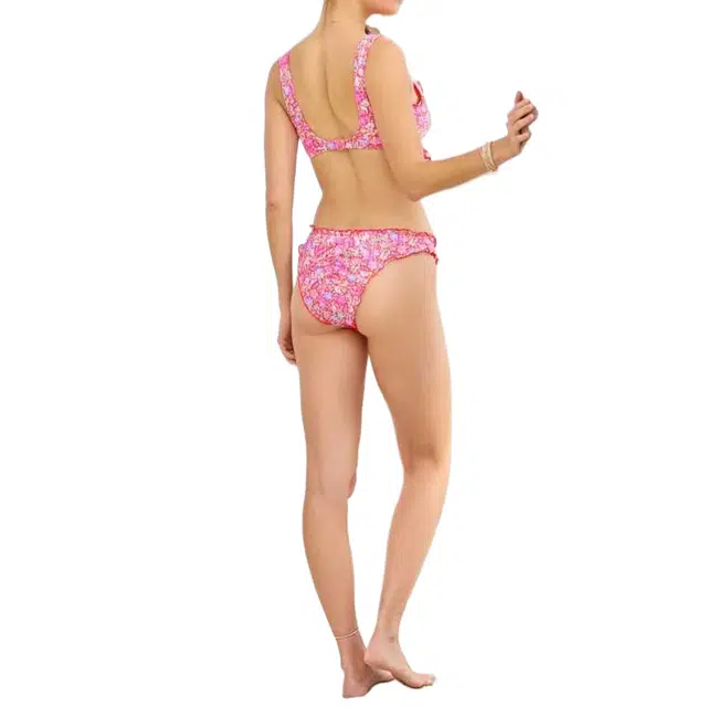 ALTAR'D STATE Sunny Escape Ruffled Bikini Top
