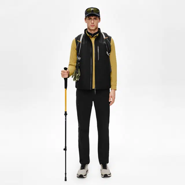 比音勒芬 秋休闲户外立领马甲背心 男款