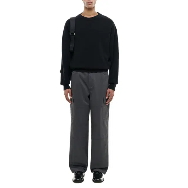 BESLOW OVERSIZED CREW NECK KNIT