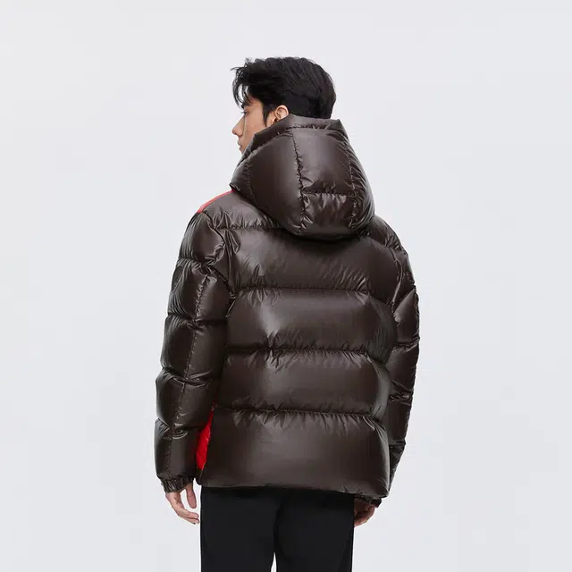 波司登 连帽厚款纯色简约舒适时尚通勤羽绒服 男女同款