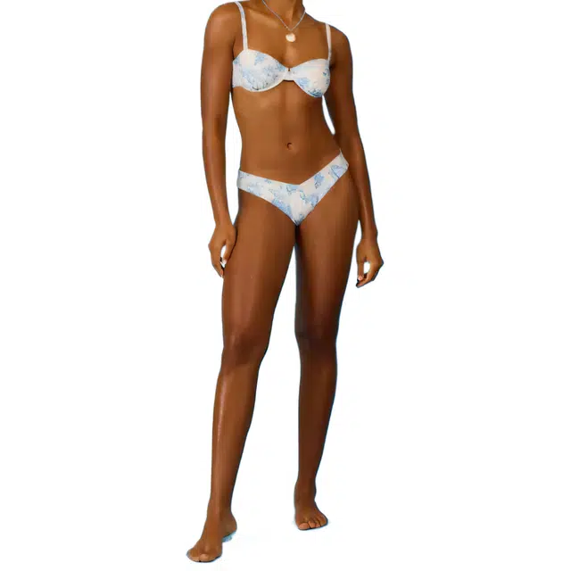 ALTAR'D STATE Blue Belle Eyelet Bottom