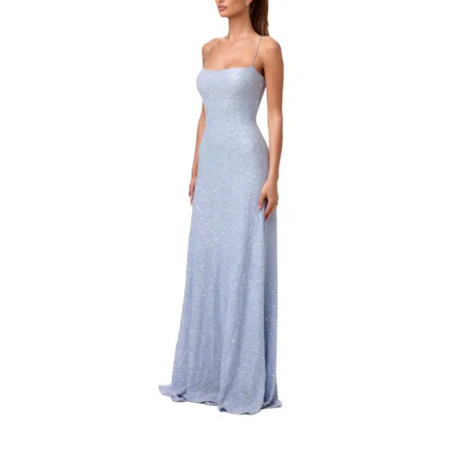 NAKED WARDROBE Maxi Dress Sequin