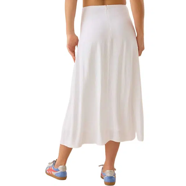 ALTAR'D STATE Linen Midi Skirt Lorrie