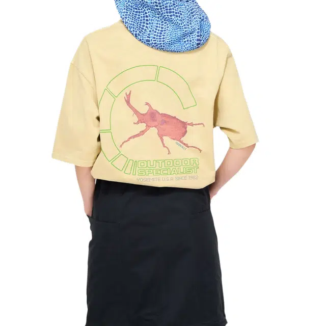 Gramicci BEETLE TEE PIGMENT DYED T