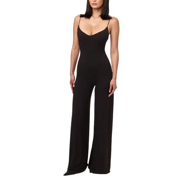 NAKED WARDROBE Smooth Cami Wide Leg Jumpsuit