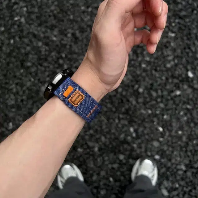 卫欣 华为荣耀适用 手表表带 帆布材质 耐用帆布表带男女通用