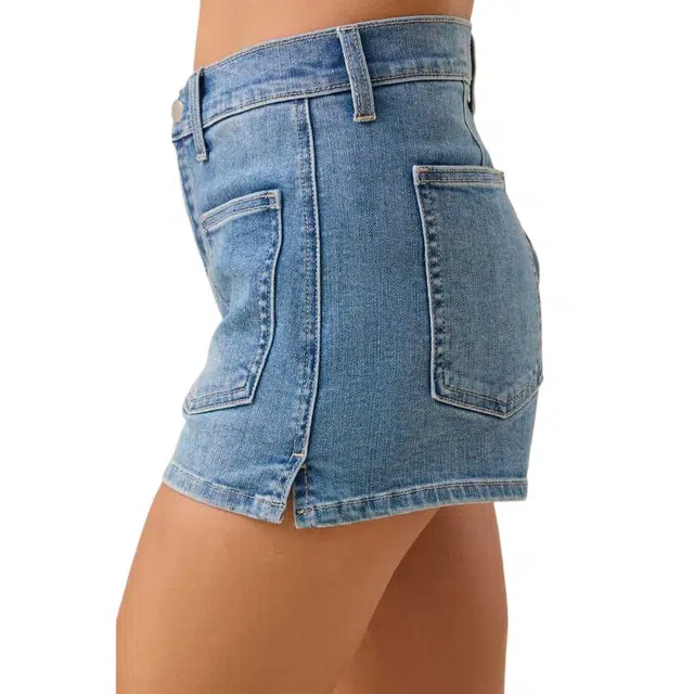 ALTAR'D STATE Lillie Claire Denim Shorts