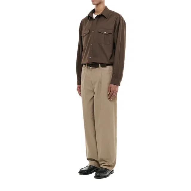 BESLOW OVERSIZED MILITARY SHIRT