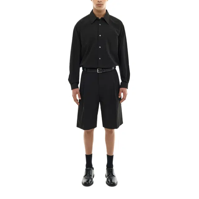 BESLOW DEEP ONE TUCK CHINO SHORTS