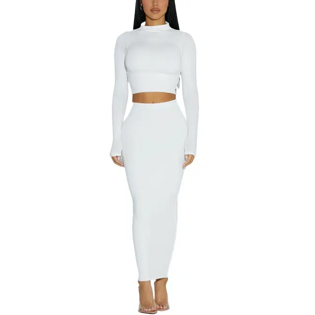 NAKED WARDROBE Midi Skirt NW