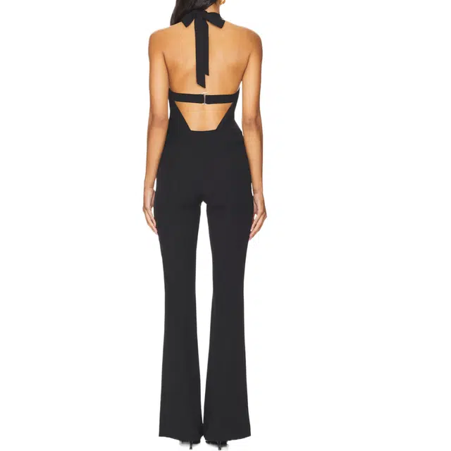 SUPERDOWN Johnalyn Low Back Jumpsuit