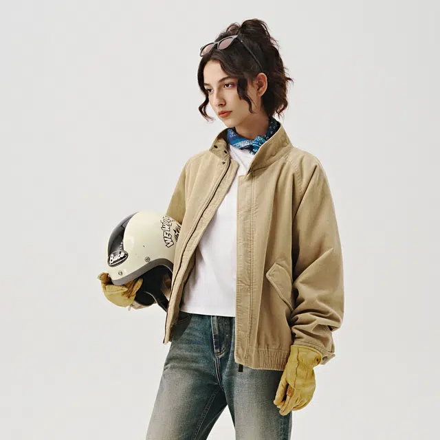 714STREET Harrington Corduroy Jacket