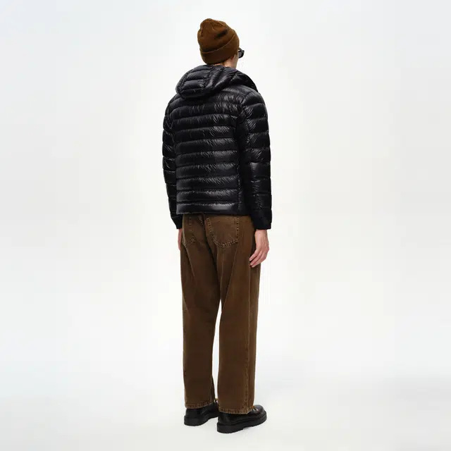 比音勒芬 保暖工装风连帽羽绒服 男款