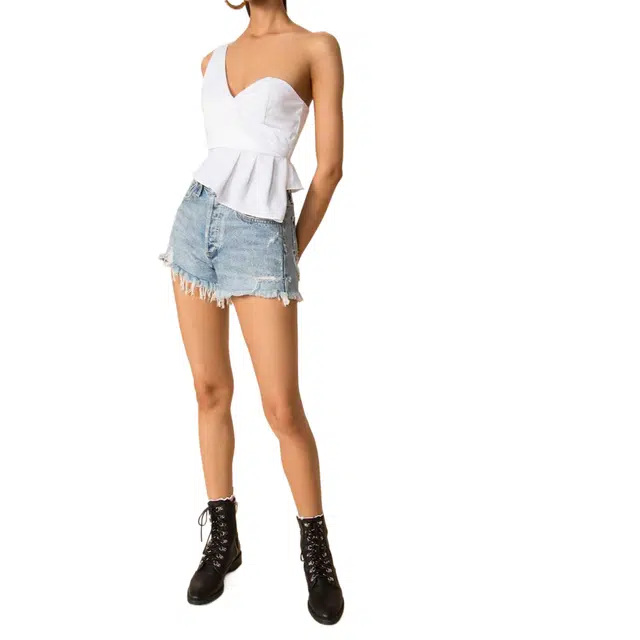 SUPERDOWN Karlie One Shoulder Top