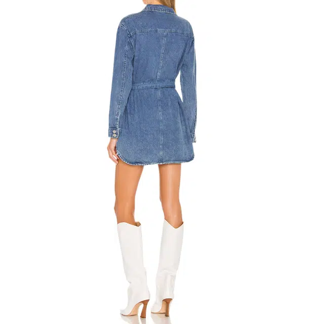 SUPERDOWN Kelsie Denim Dress