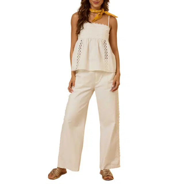 ALTAR'D STATE Elodie Crochet Pant