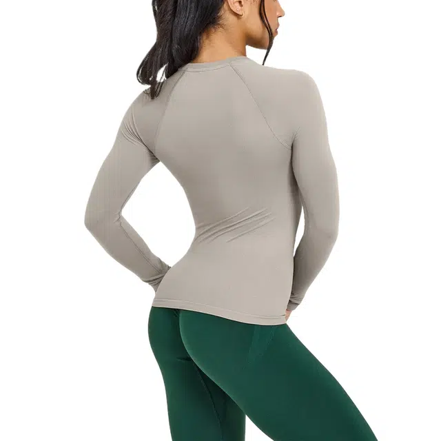 ONER ACTIVE Go To Seamless Fitted Long Sleeve Top