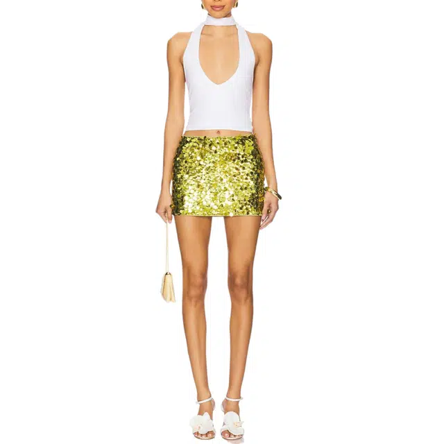 SUPERDOWN Jessalyn Halter Top