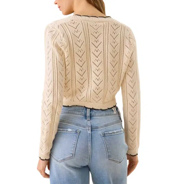 ALTAR'D STATE Cece Delicate Bow Cardigan