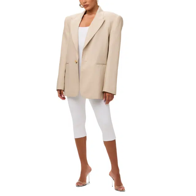NAKED WARDROBE Suited Blazer Linen