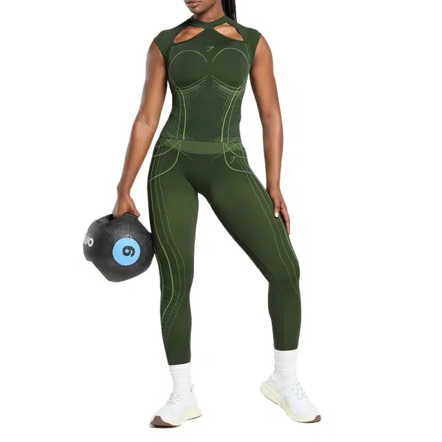 GYMSHARK Apex Seamless Midi T