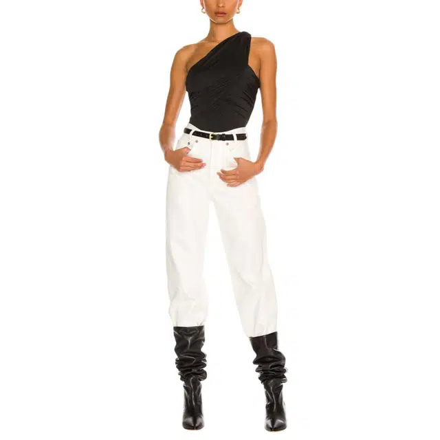 SUPERDOWN One Shoulder Bodysuit Bailee