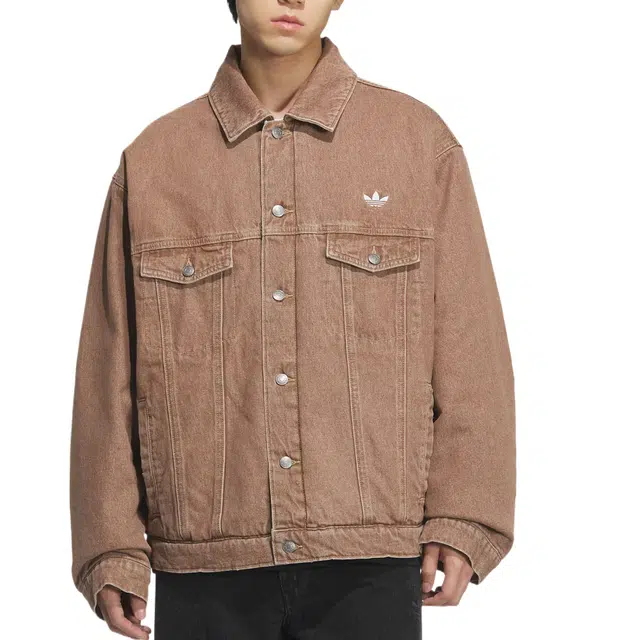 adidas originals WASHED DENIM PADDED JACKET ORIGINALS