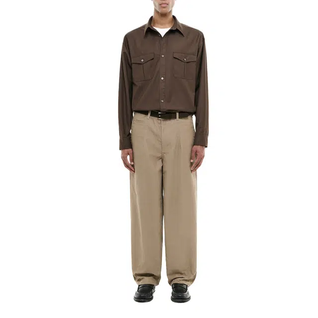 BESLOW OVERSIZED MILITARY SHIRT