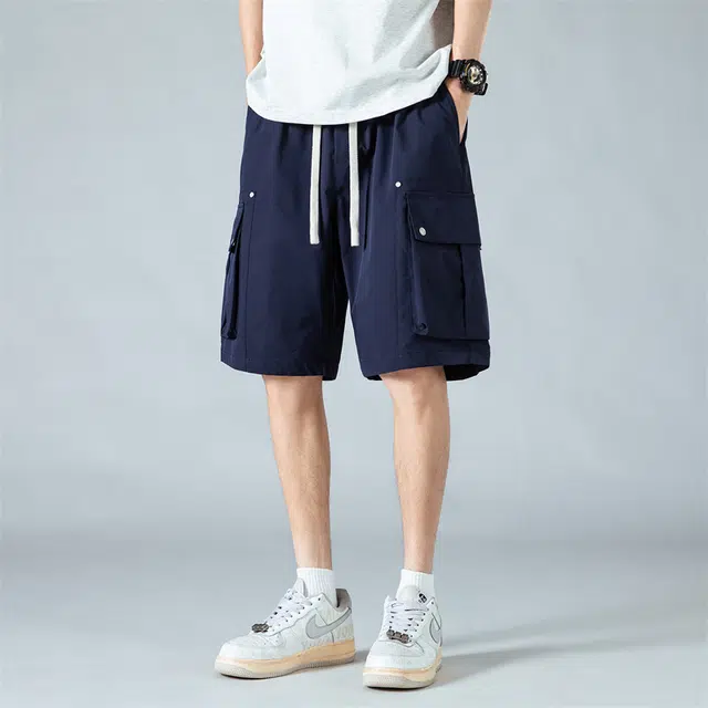 金盾 潮流外穿时尚简约百搭休闲短裤 男款