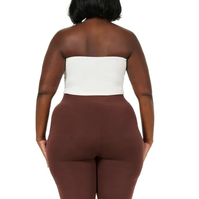 NAKED WARDROBE NW Tube Crop Top Curve