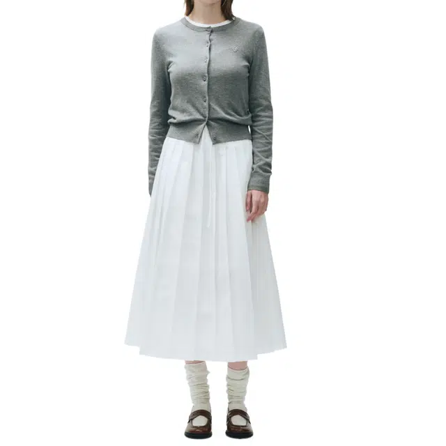 MARITHE FRANCOIS GIRBAUD SS25 W ROUND NECK CARDIGAN