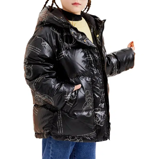 雅鹿羽绒服 轻便舒适简约百搭 中小童