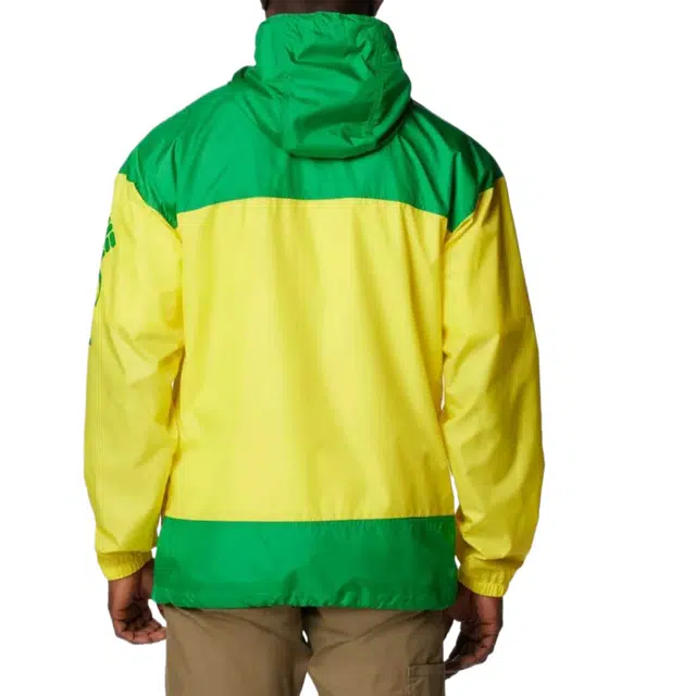 Columbia Windbreaker - Oregon Collegiate Flash ChallengerII Omni-Shade