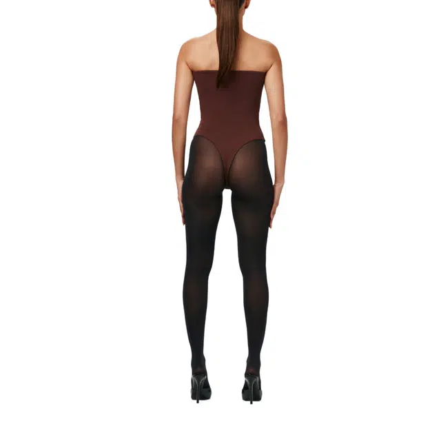 NAKED WARDROBE NW Sculpt Tube Bodysuit Sculpted Streetwear