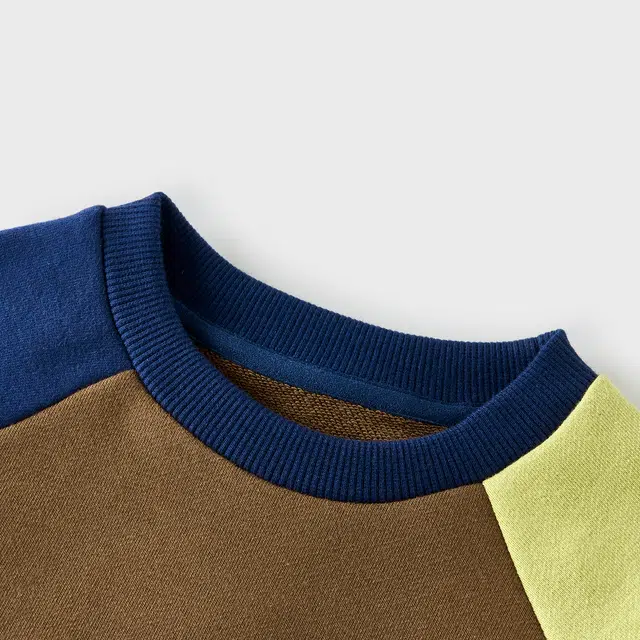 童泰卫衣 春秋季男童衣服儿童休闲外出圆领套头上衣百搭童装 婴幼童