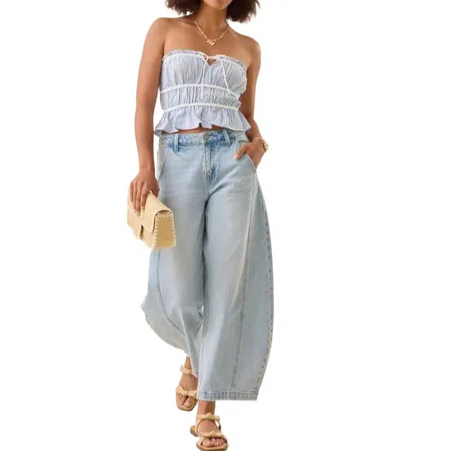 ALTAR'D STATE Pinstripe Tube Top