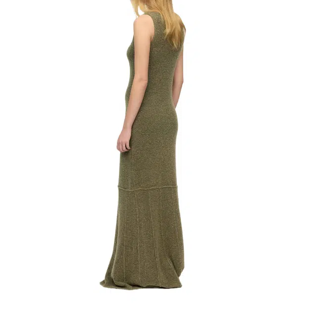 RUOHAN DARK SAGE BOUVET DRESS PREAW25