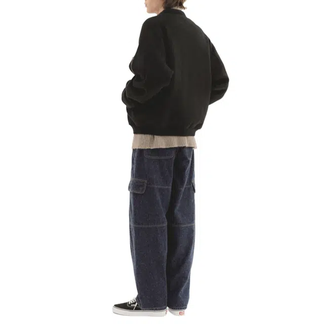 BESLOW WOOL MA-1 JUMPER